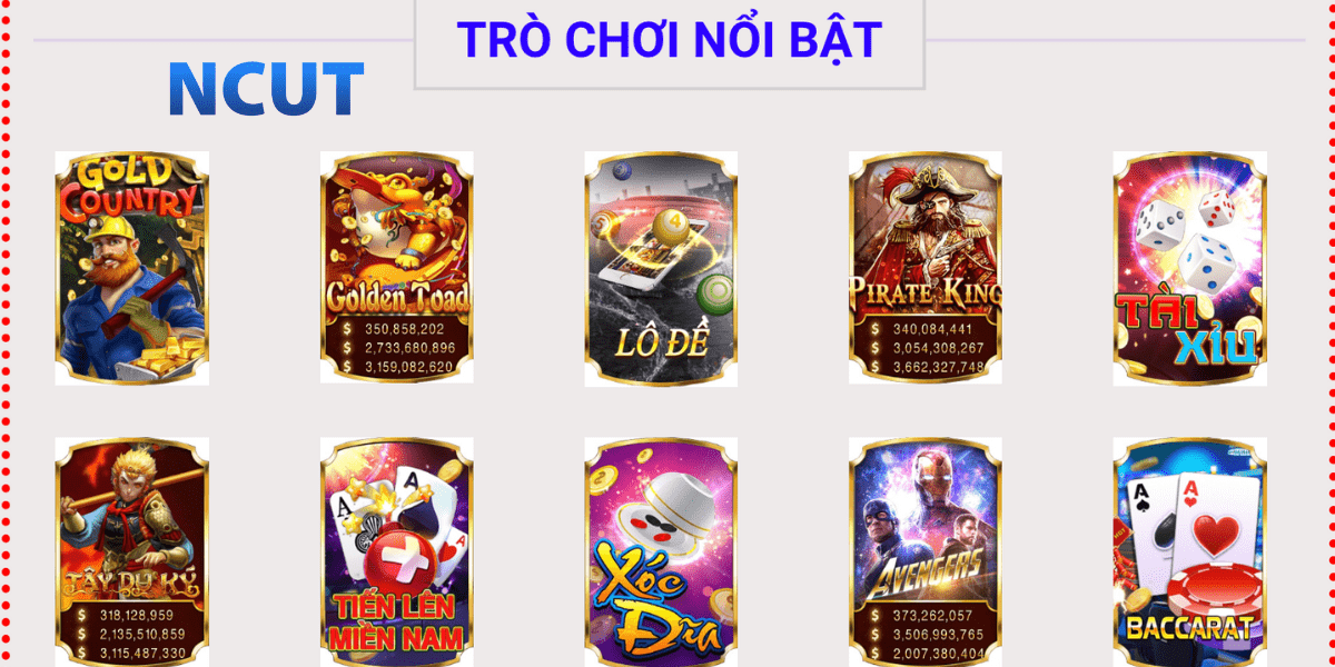 Trò chơi nổi bật