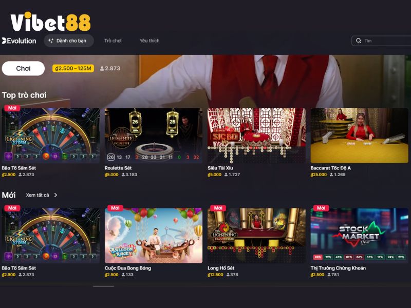 Phản hồi về trải nghiệm chơi casino tại Vibet88